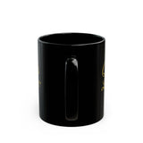 Queens Lounge Black Coffee Mug — 11oz & 15oz Ceramic
