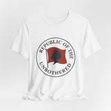 Republic of the Unbothered Tee | Unisex Jersey Short Sleeve Tee, Casual T-Shirt, Affirmation Shirt, Gift for Friends, Motivational Apparel