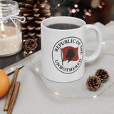 Republic of the Unbothered Mug — 11oz Ceramic Coffee Cup