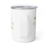 Power Recognizes Power 10oz Insulated Coffee Mug — Empowerment Travel Tumbler