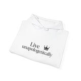 Unapologetically You Hooded Sweatshirt, Comfortable Hoodie for Self-Love, Unisex Sweatshirt, Gift for Friends, Cozy Layering Piece
