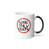 Color-Changing Mug — "Loyal to a Fault" Scissors Design, 11oz