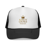 Empire Logic Kings Lounge Trucker Cap — Gold Crown Logo Mesh Hat