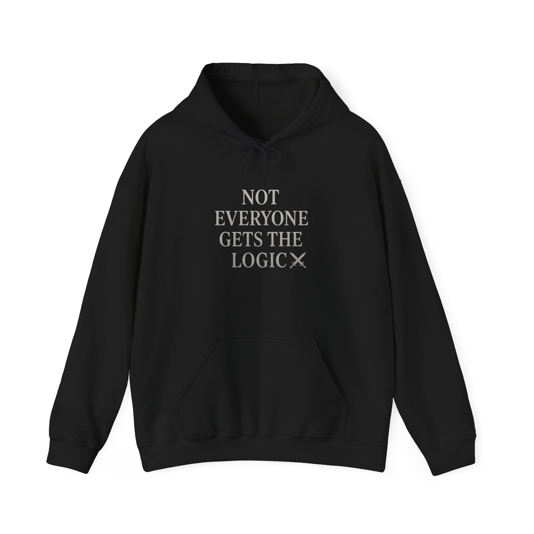 Logic-Inspired Unisex Hoodie | Cozy Sweatshirt for Thoughtful Minds | Perfect Gift for Friends, Birthdays, Holidays, Casual Wear