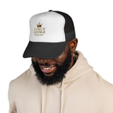 Empire Logic Kings Lounge Trucker Cap — Gold Crown Logo Mesh Hat