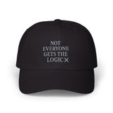 Dad Cap — "Not Everyone Gets the Logic" Embroidered Baseball Hat