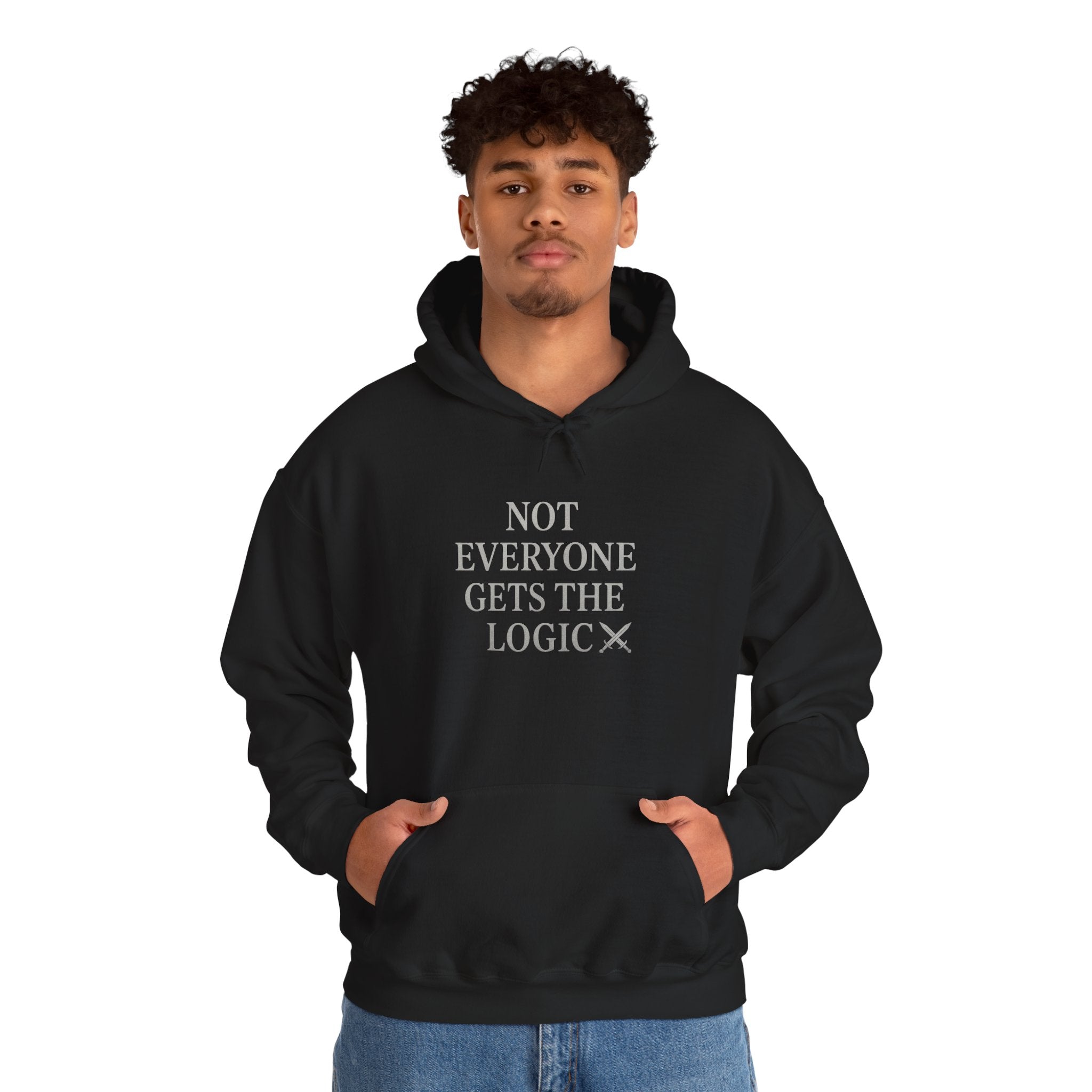 Logic-Inspired Unisex Hoodie | Cozy Sweatshirt for Thoughtful Minds | Perfect Gift for Friends, Birthdays, Holidays, Casual Wear