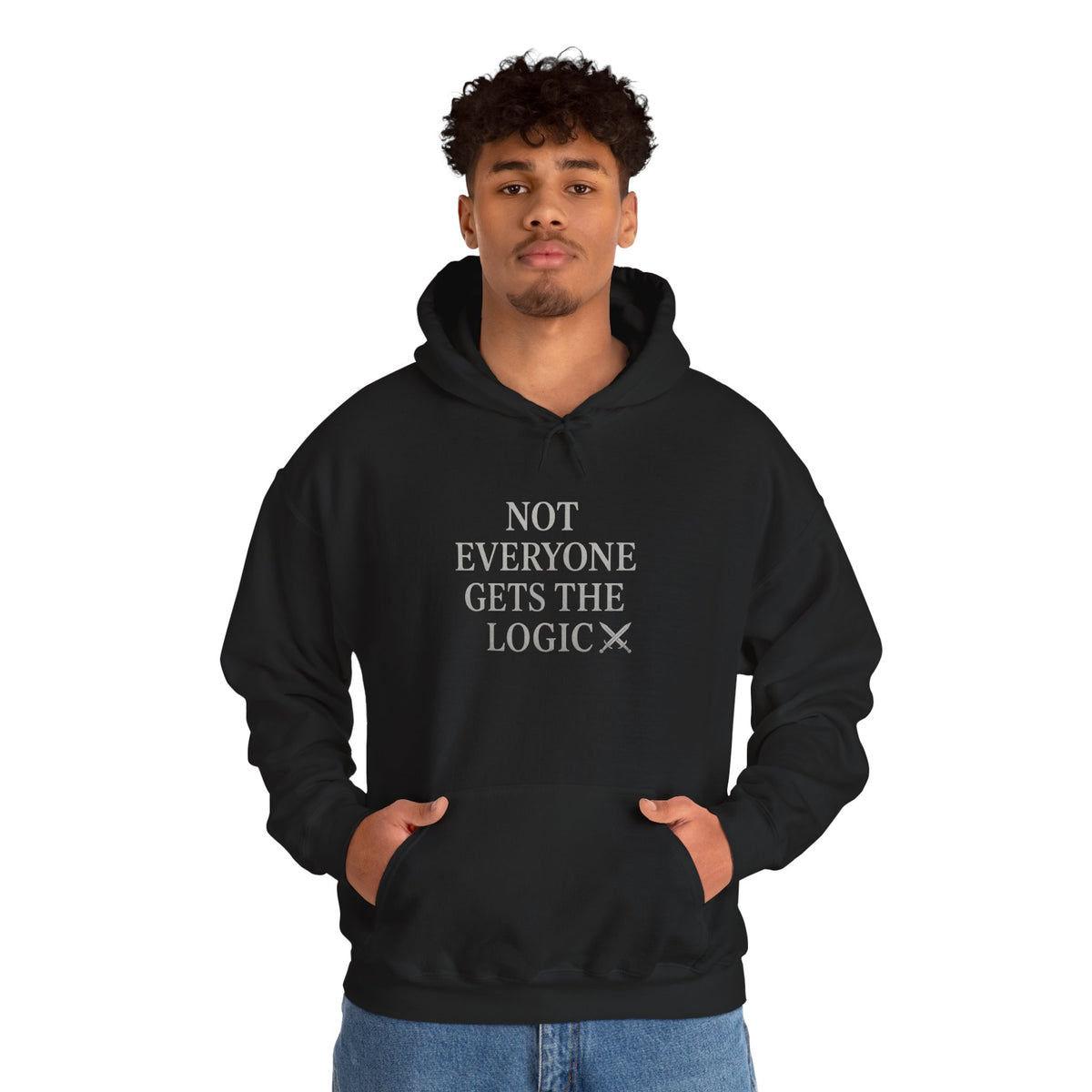 Logic-Inspired Unisex Hoodie | Cozy Sweatshirt for Thoughtful Minds | Perfect Gift for Friends, Birthdays, Holidays, Casual Wear