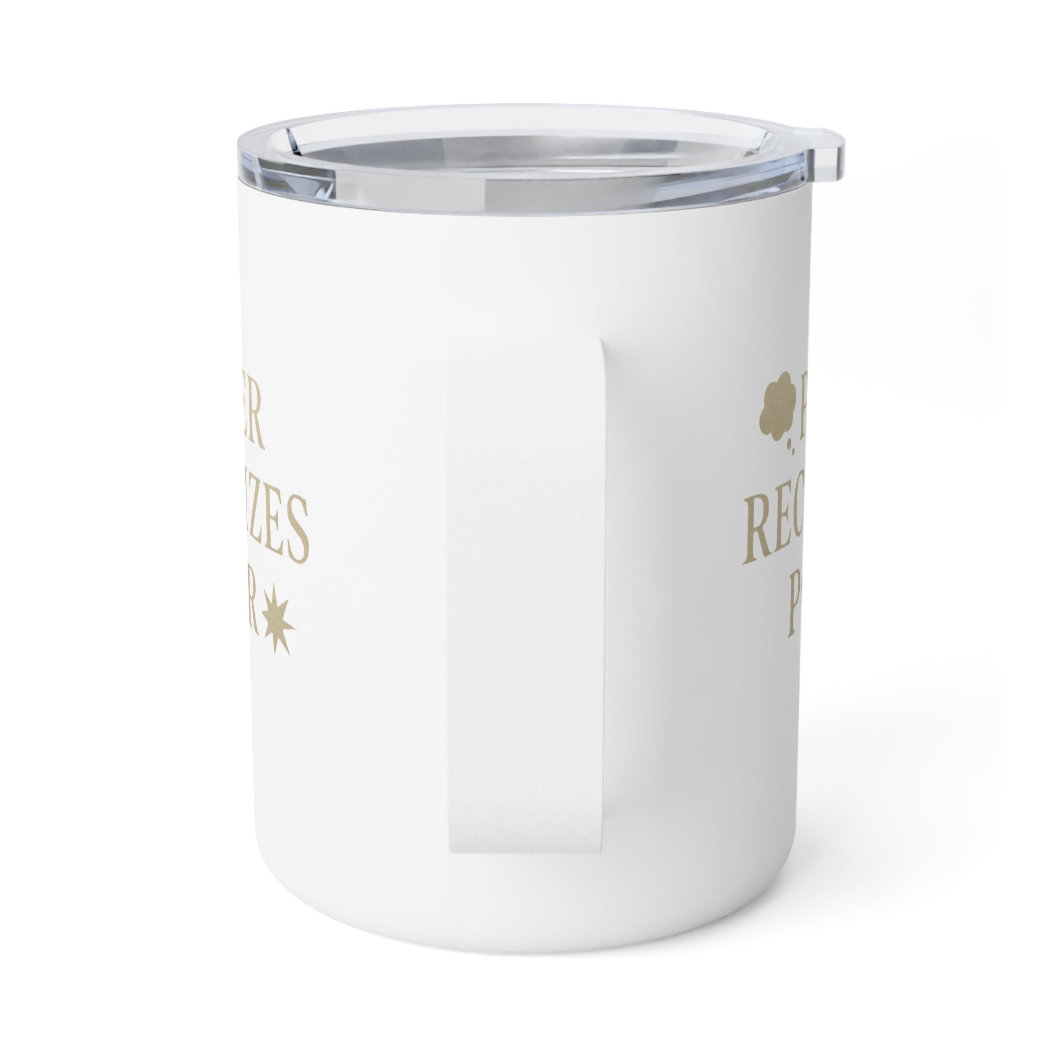 Power Recognizes Power 10oz Insulated Coffee Mug — Empowerment Travel Tumbler