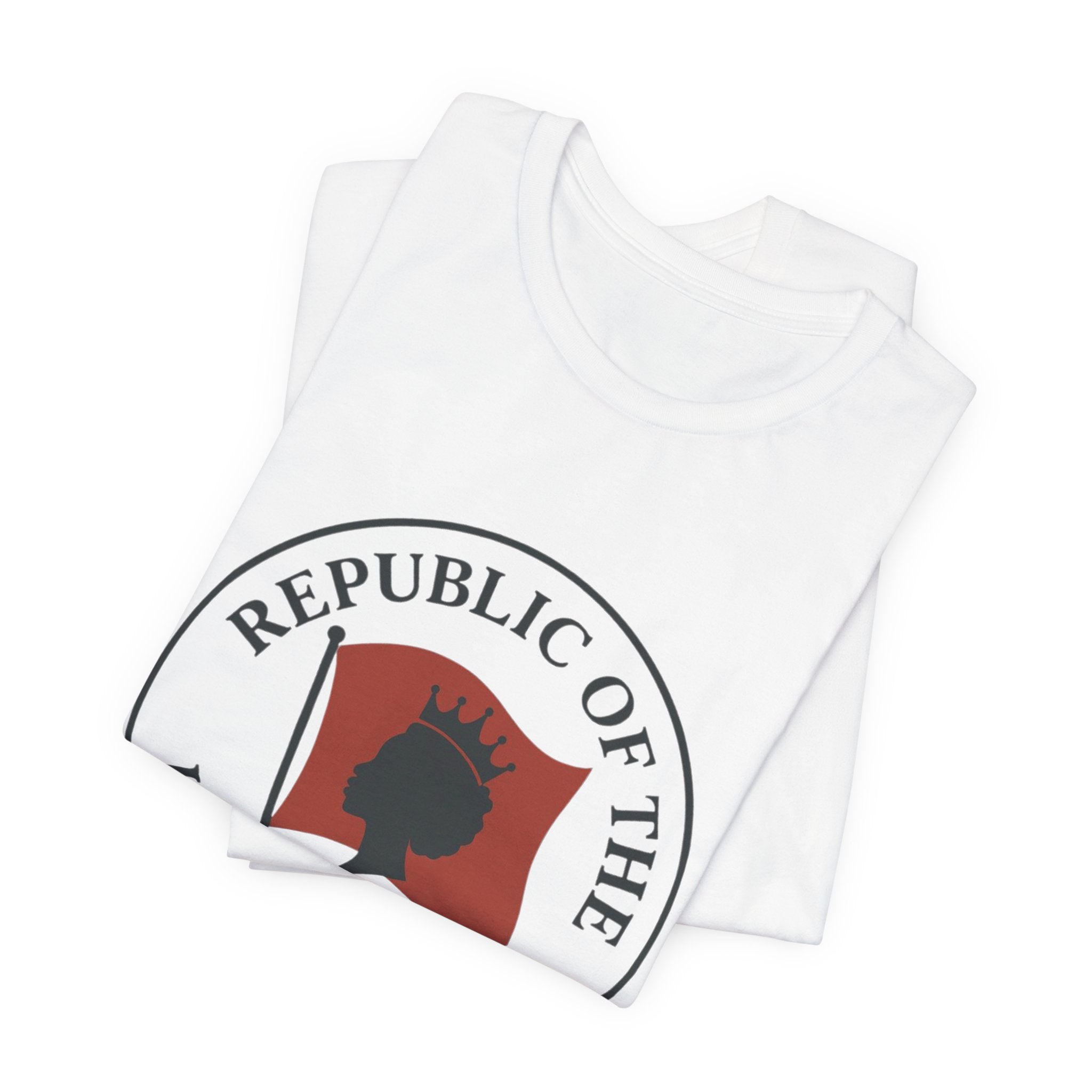 Republic of the Unbothered Tee | Unisex Jersey Short Sleeve Tee, Casual T-Shirt, Affirmation Shirt, Gift for Friends, Motivational Apparel