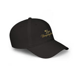 Live Unapologetically script crown Cap | Low Profile Baseball Cap