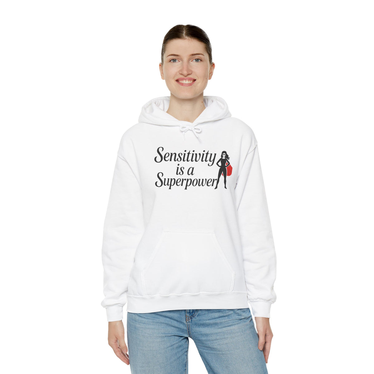 Empowering Sensitivity Hoodie, Unisex Sweatshirt for Supportive Souls, Perfect Gift for Friends & Family, Comfortable Casual Wear, [...]